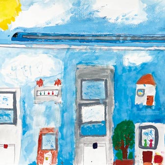 青葉台美術学院　基礎科　小学生作品