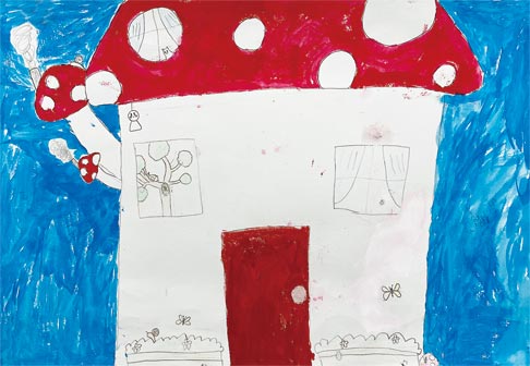 青葉台美術学院　基礎科　小学生作品