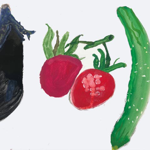 青葉台美術学院　基礎科　小学生作品